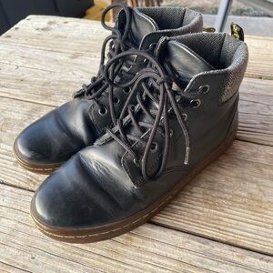 Women’s Dr. Martens black leather boots